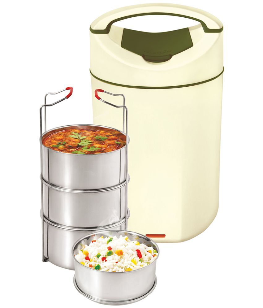 Milton Electric Tiffin Megatron 4 Green available at SnapDeal for Rs.1465