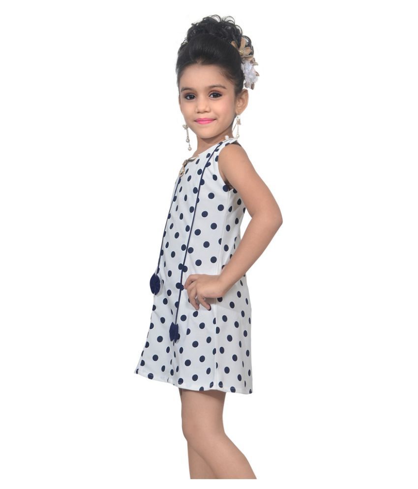 Mini Princess White Cotton Dress Buy Mini Princess White Cotton Dress Online at Low Price