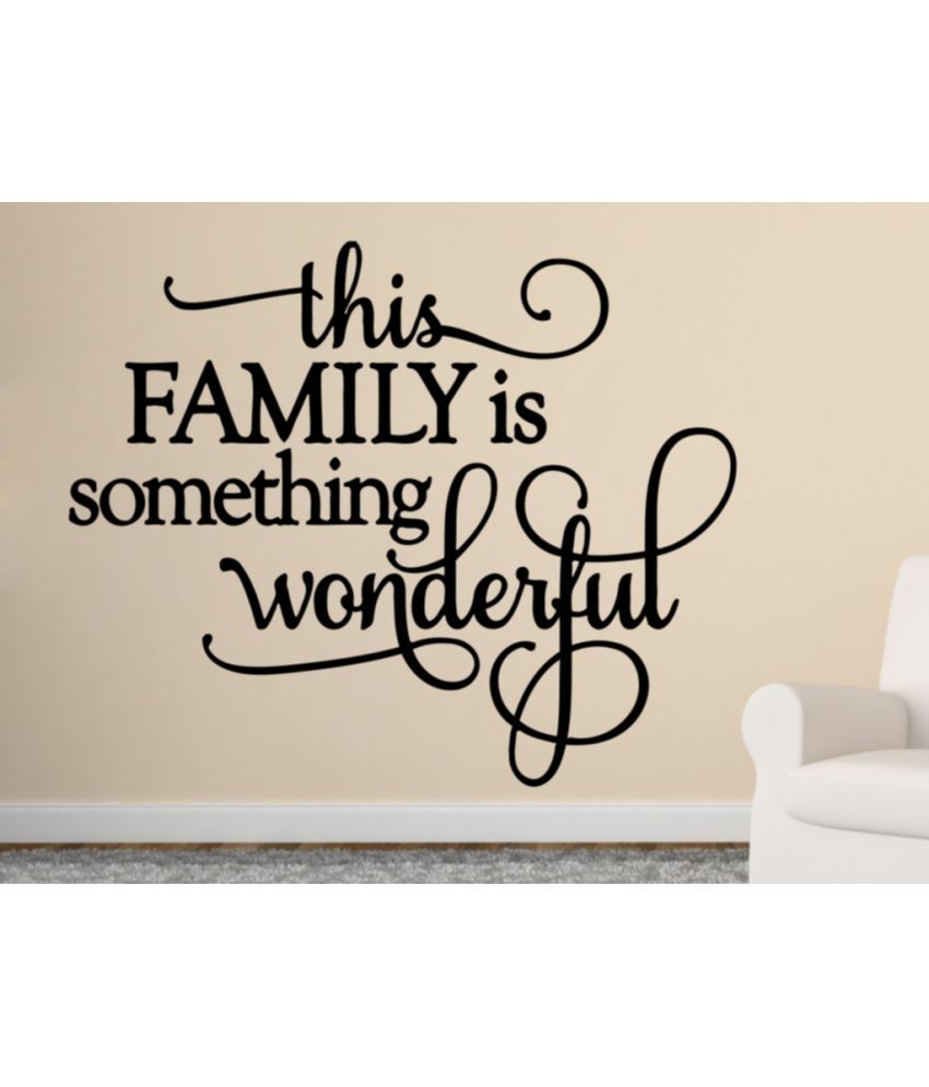     			Decor Villa This Family Vinyl Wall Stickers