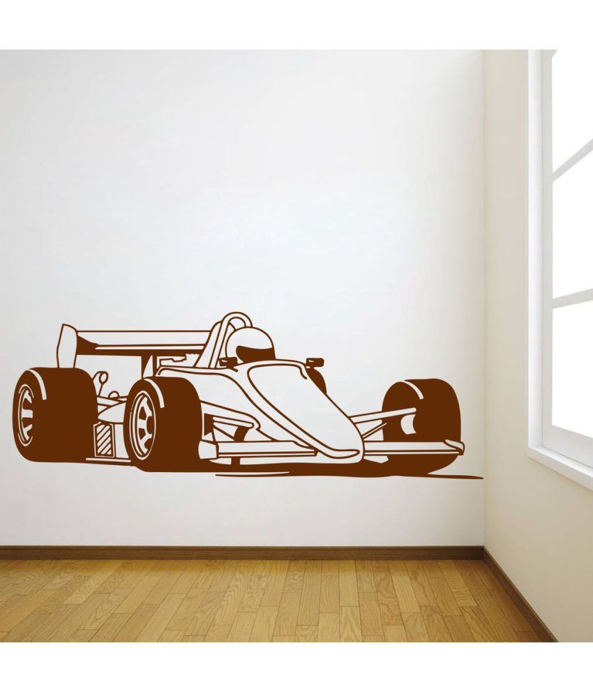     			Decor Villa Racing Car Vinyl Wall Stickers