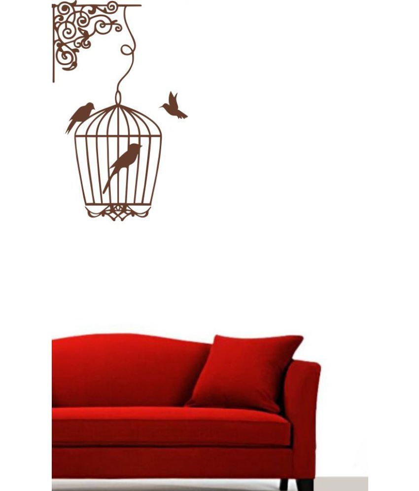     			Decor Villa causes with birds Vinyl Wall Stickers