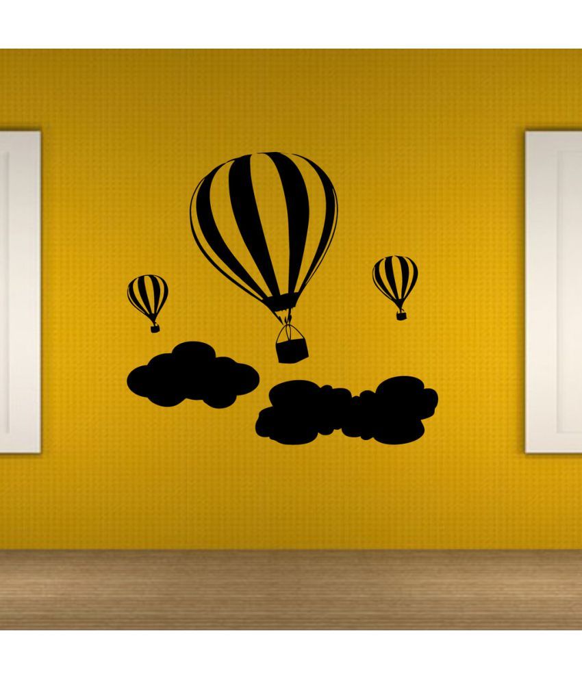     			Decor Villa Hot Air Balloon Vinyl Wall Stickers