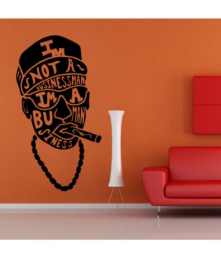     			Decor Villa I am not busineman Vinyl Wall Stickers