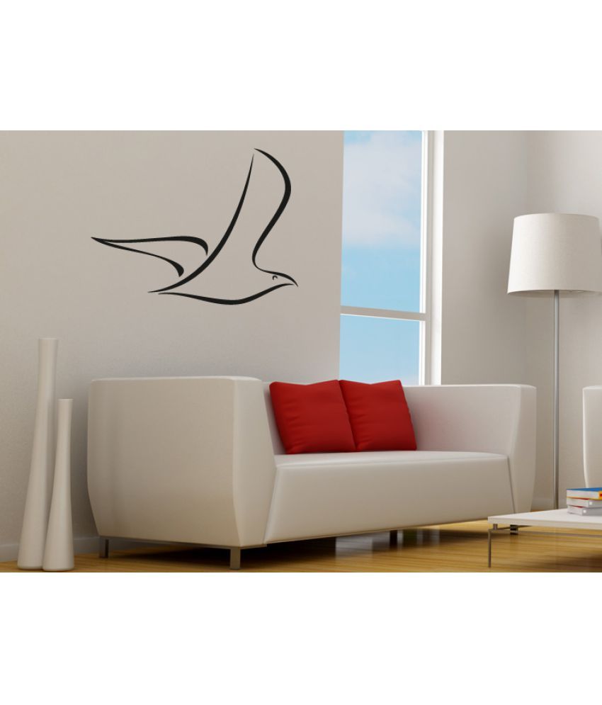     			Decor Villa One flaying bird art Vinyl Wall Stickers