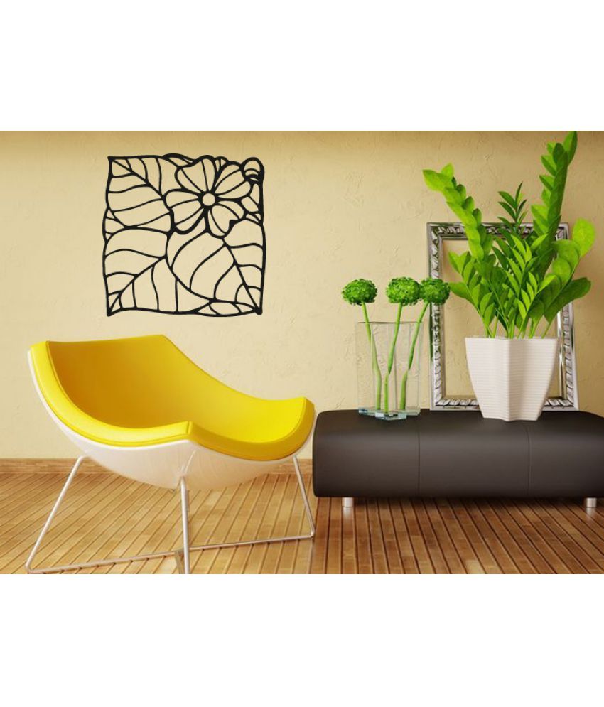     			Decor Villa Flower Cubist Vinyl Wall Stickers