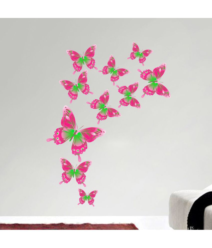     			Decor Villa Butterfly Vinyl Wall Stickers