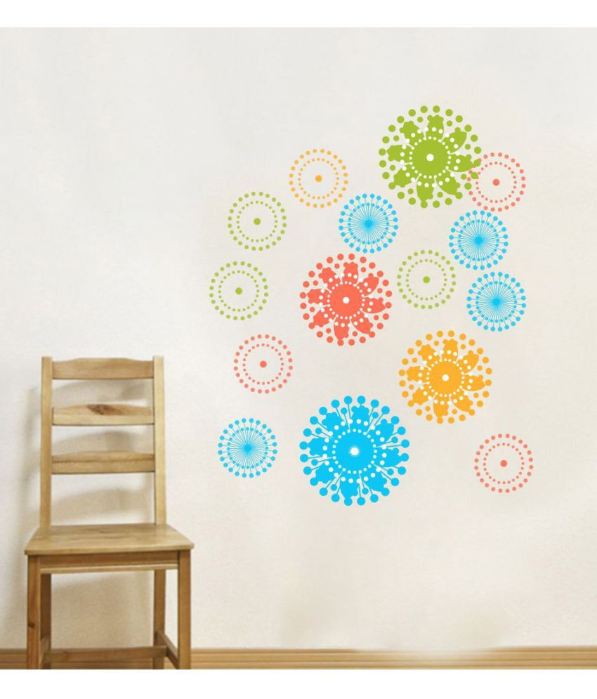     			Decor Villa Circle Vinyl Wall Stickers