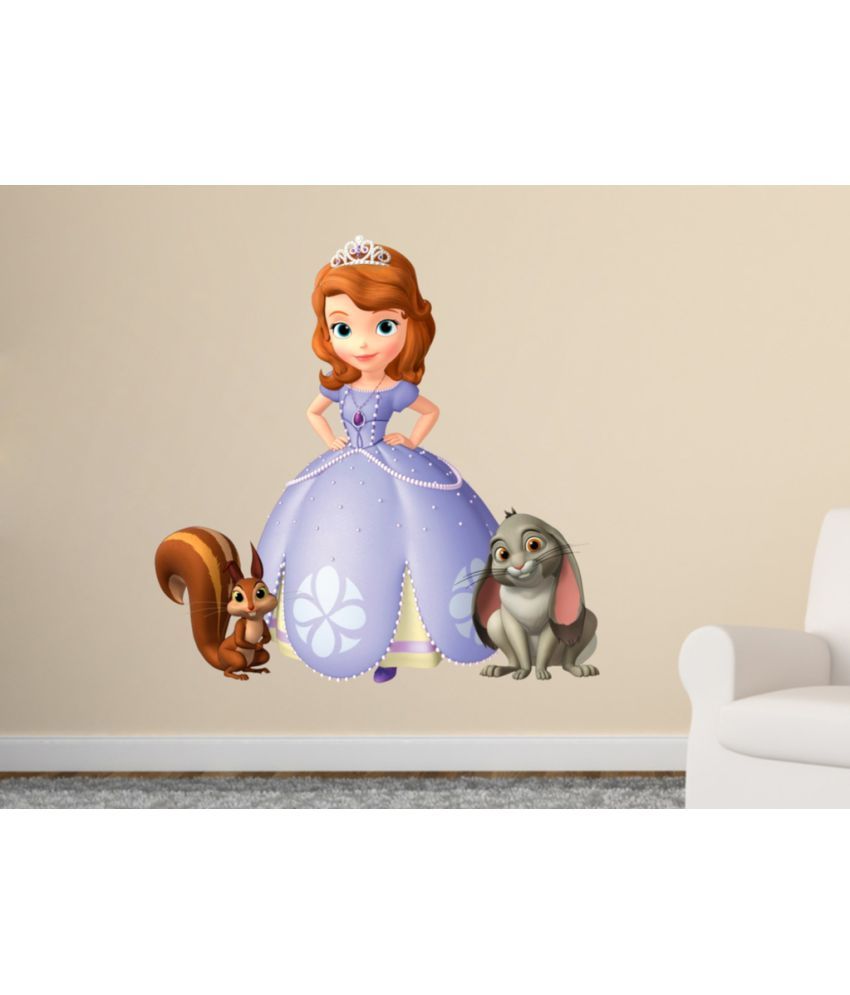     			Decor Villa Sofia Princess Vinyl Wall Stickers