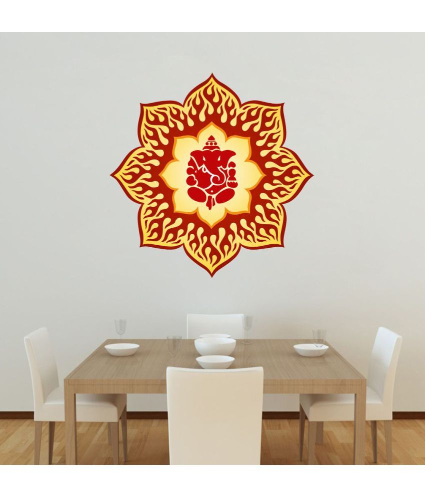     			Decor Villa star ganesha ji Vinyl Wall Stickers