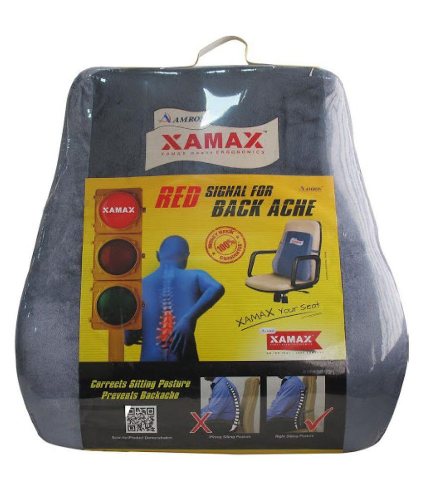 Xamax (Amron) Car Backrest - Grey: Buy Xamax (Amron) Car ...