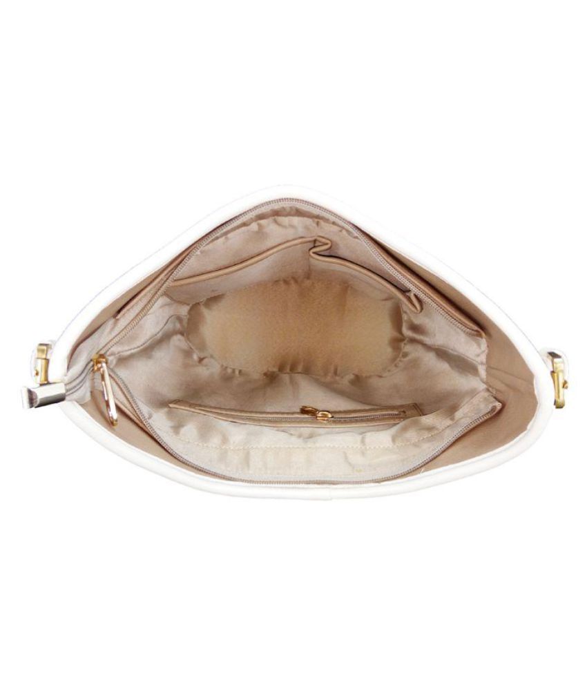 I Define You Beige P.U. Shoulder Bag Buy I Define You Beige P.U