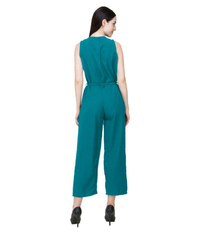 Curvyy Olive Green Polyester Jumpsuits Buy Curvyy Olive Green Polyester Jumpsuits Online at