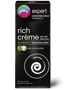 Godrej Expert Rich Creme Hair Colour Natural Black  - Multi Application  Pack: Buy Godrej Expert Rich Creme Hair Colour Natural Black  - Multi  Application Pack at Best Prices in India - Snapdeal