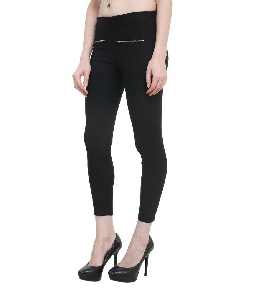 new look black jeggings