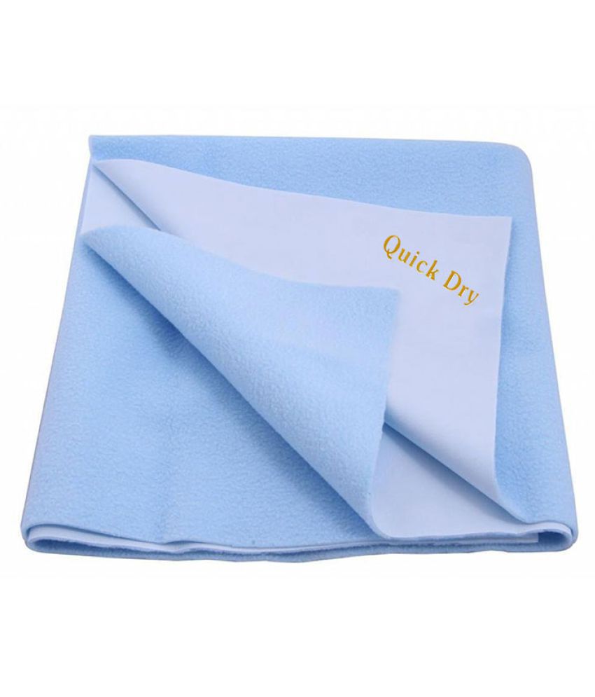     			Quick Dry Baby Changing waterproof Bed Protector Navy Blue Double Bed Cover Rubber Sheet