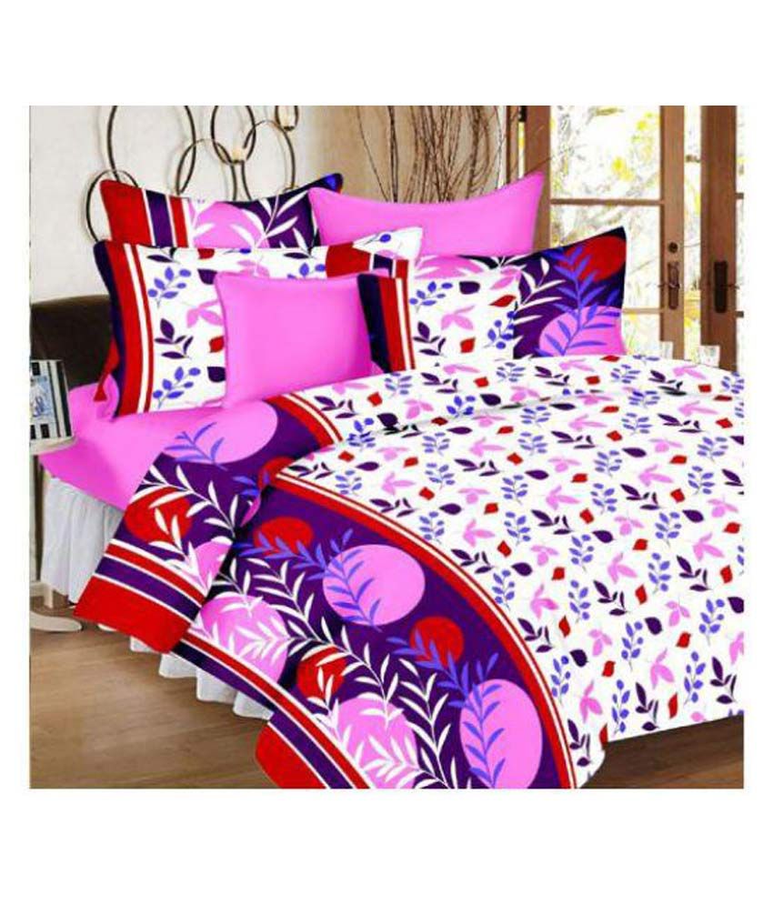 Quick Shopping Double Cotton Printed Bed Sheet Buy Quick Shopping