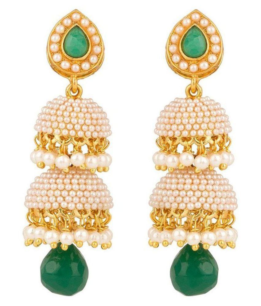 Shinningdiva Fancy Party Wear Jhumka / Jhumki Earrings for Girls and ...