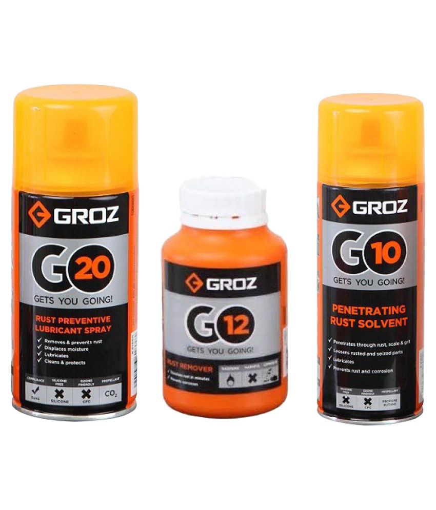 Groz Go10 Go12 Go Rust Remover Combo Buy Groz Go10 Go12 Go Rust Remover Combo Online At Low Price In India On Snapdeal