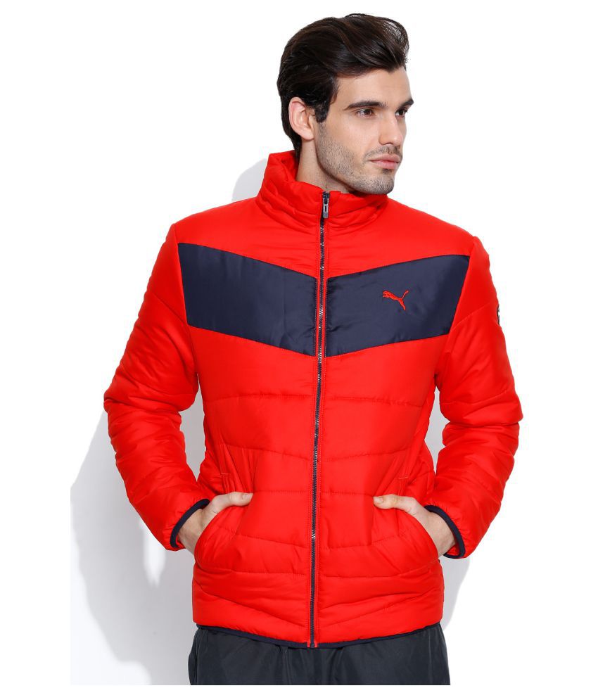 Puma Red Casual Jacket - Buy Puma Red Casual Jacket Online at Low Price ...