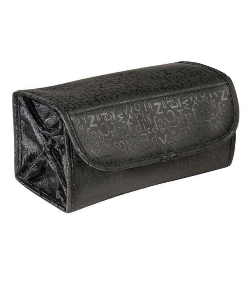     			Ace Distributors Black Travel Toiletry and Cosmetic Bag
