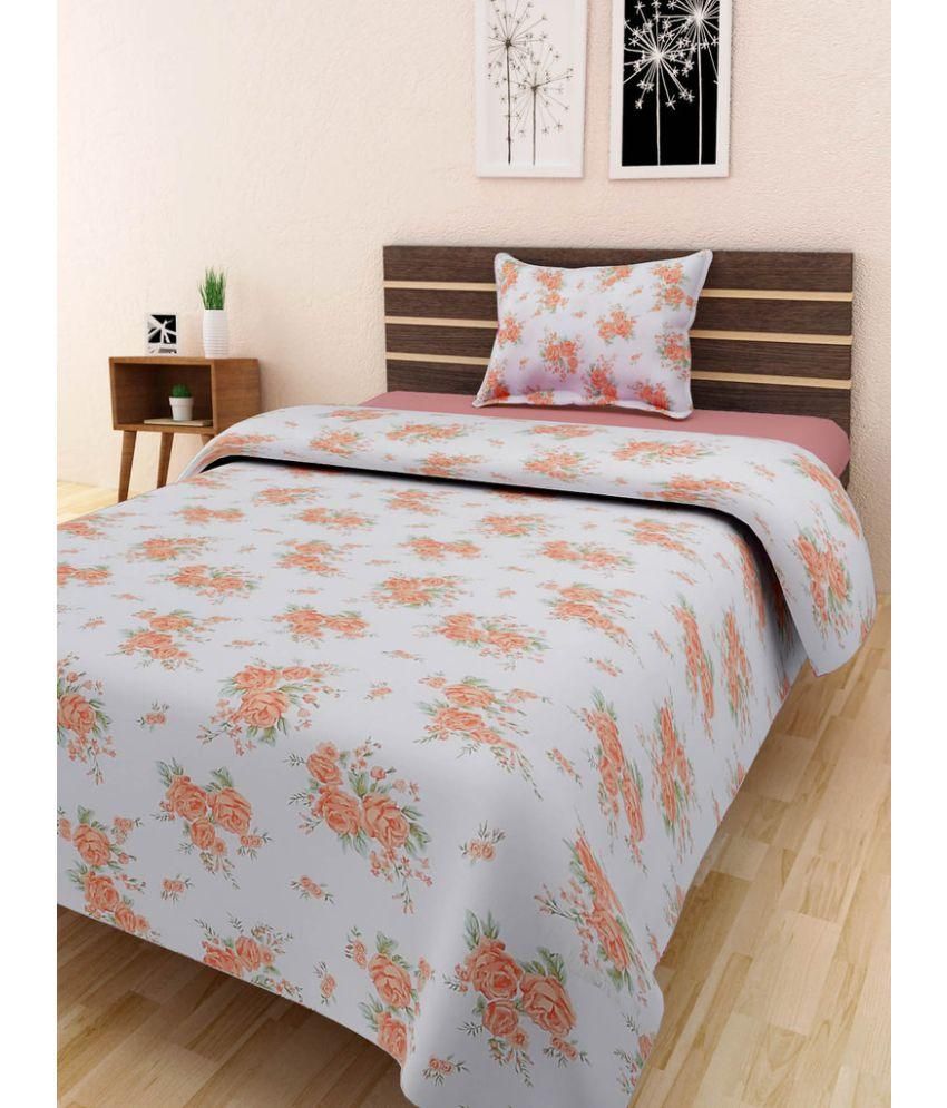 Swastika Single Cotton Printed Bed Sheet Buy Swastika Single Cotton Printed Bed Sheet Online 