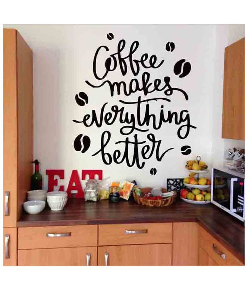     			Decor Villa Coffee makes everythik beter Vinyl Wall Stickers