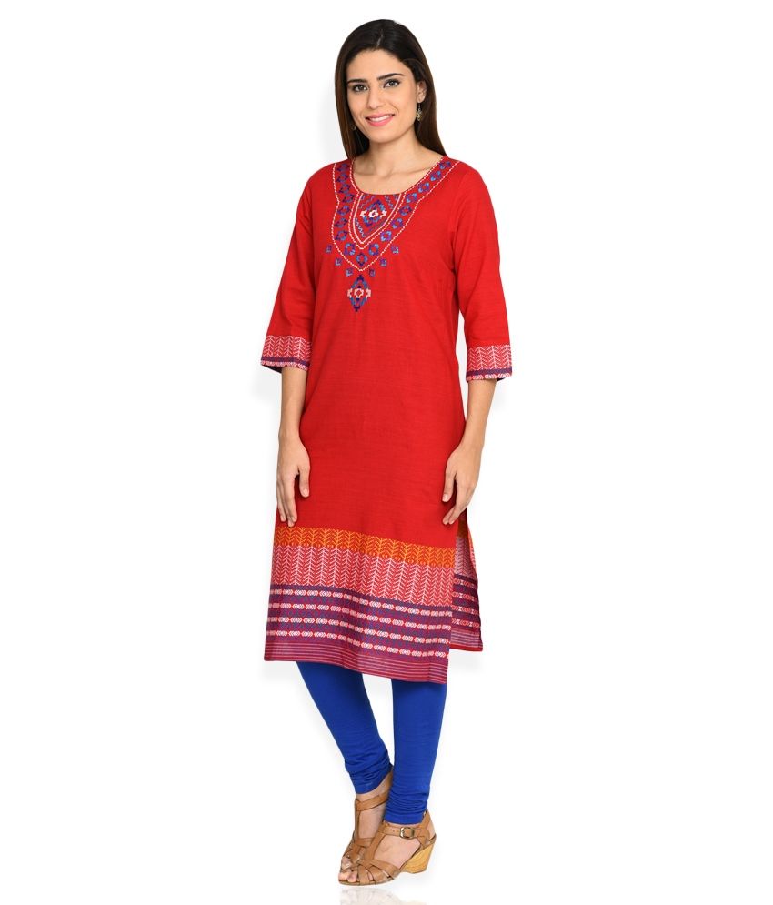 aurelia cotton kurtis