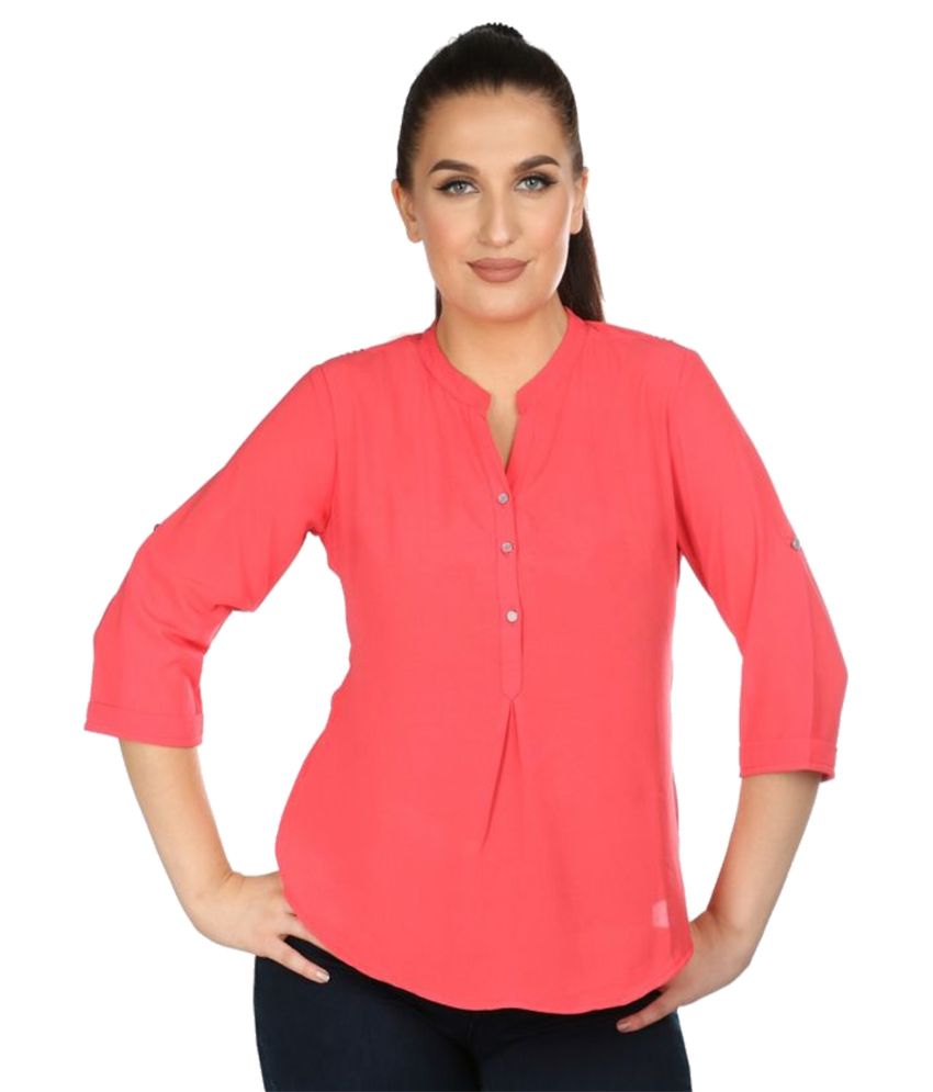 georgette formal tops