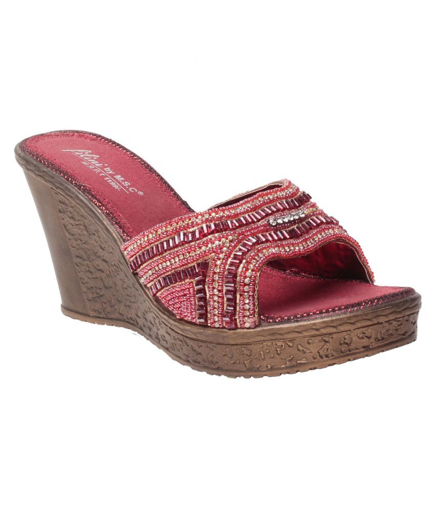 multi colored wedges