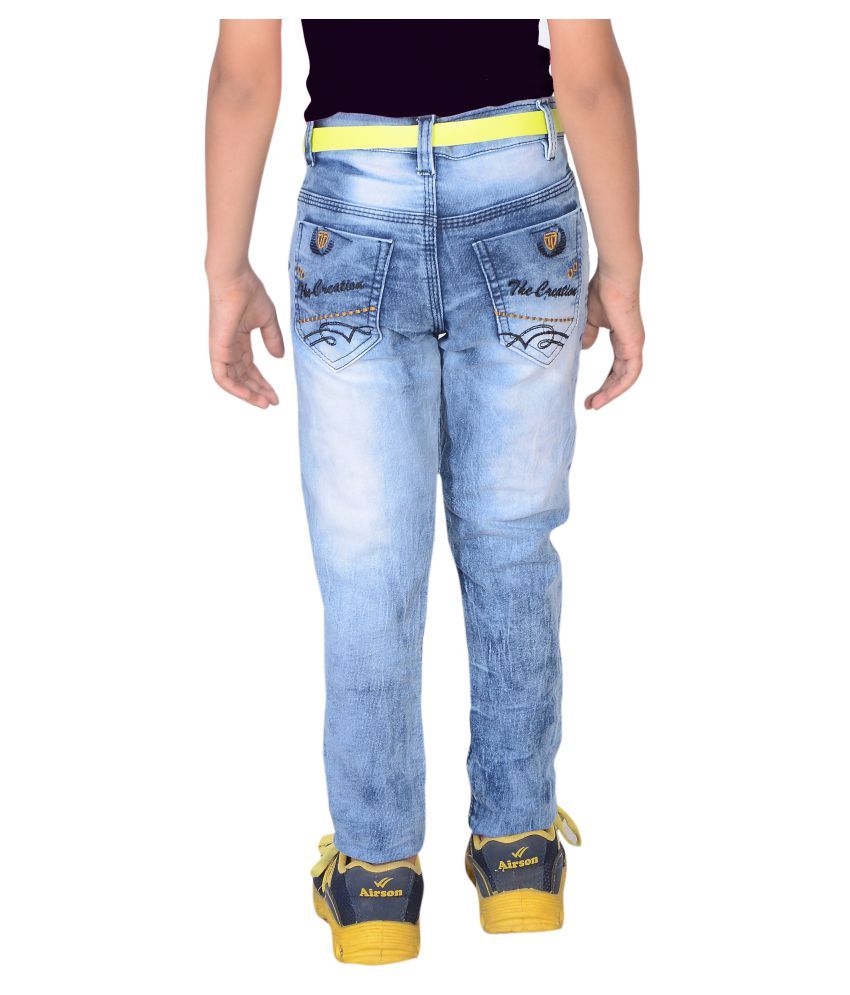 JJ Enterprises Blue Slim Fit Jeans Buy JJ Enterprises Blue Slim Fit