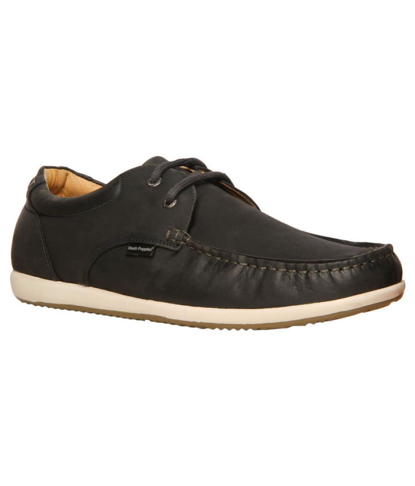 Hush Puppies Boat Black Casual Shoes Buy Hush Puppies
