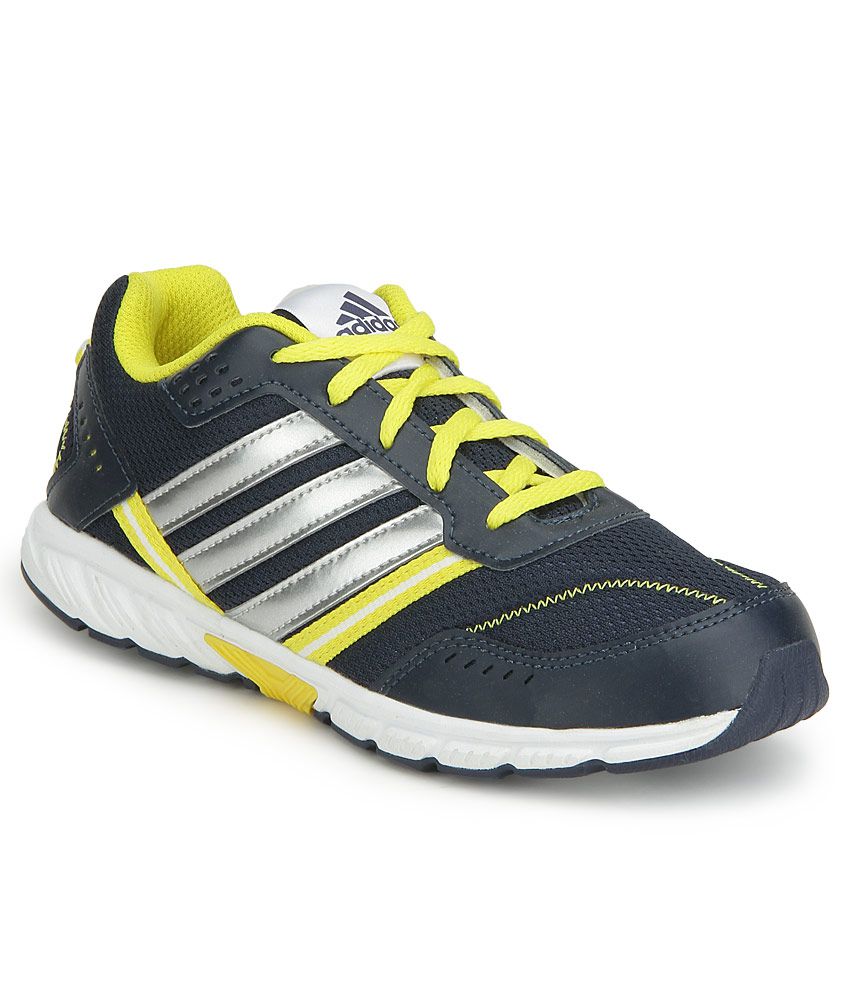adidas blue yellow shoes