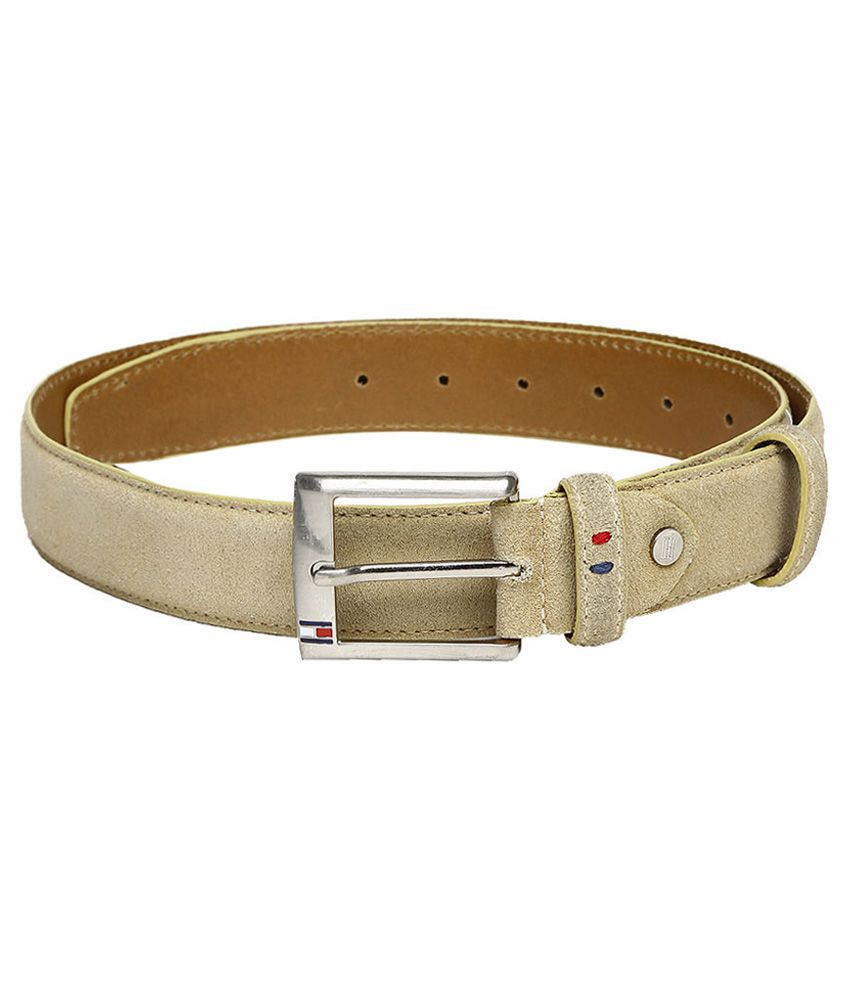 Tommy Hilfiger Beige Leather Belt For Men: Buy Online at Low Price in India - Snapdeal