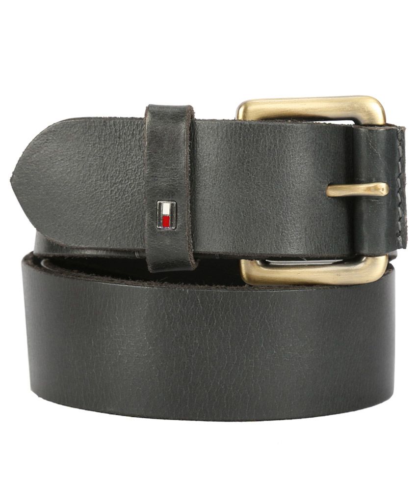 Tommy Hilfiger Gray Leather Belt For Men: Buy Online at Low Price in India - Snapdeal