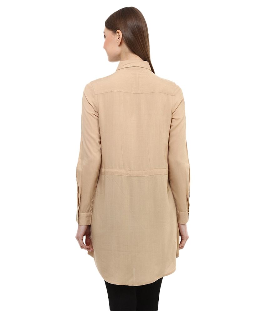 beige tunic mens