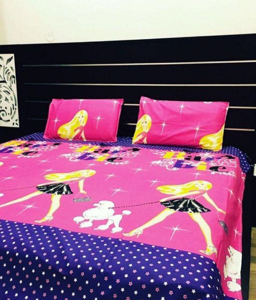 Reliable Trends Double Cotton Cartoons Bed Sheet Buy Reliable Trends