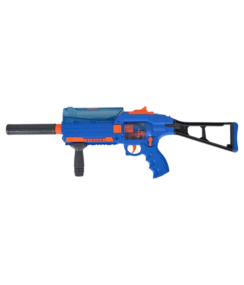 Planet of Toys Super Power Multifunctional Gun with Soft Bullets and ...