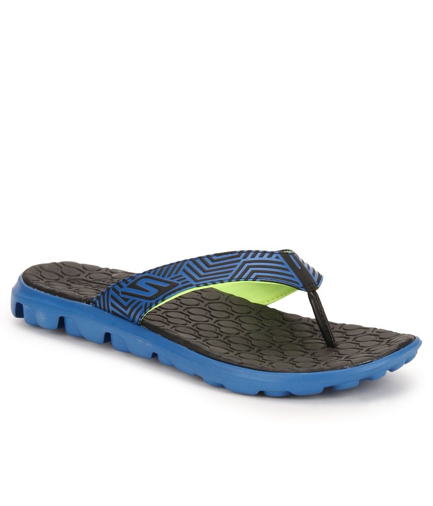 BREEZE Blue Slippers Online at Snapdeal