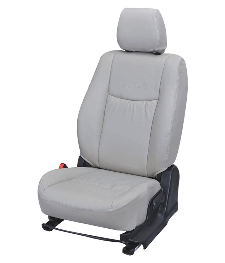 KVD Autozone Grey Leatherite Car Seat Cover: Buy KVD Autozone Grey