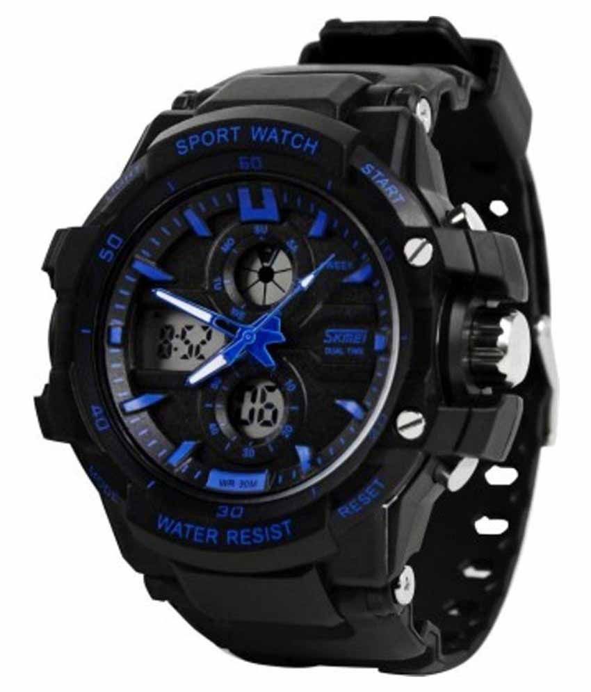 how to set analog time in skmei watch