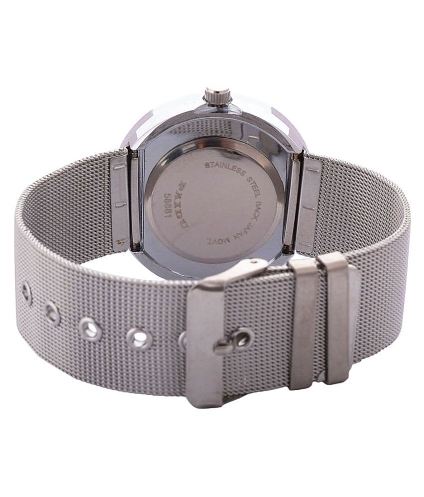 skmei silver watch