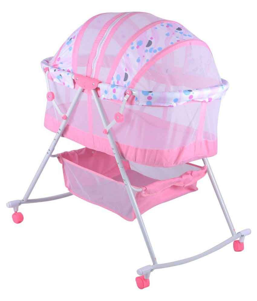 Baybee Baby Cradle Pink Buy Baybee Baby Cradle Pink