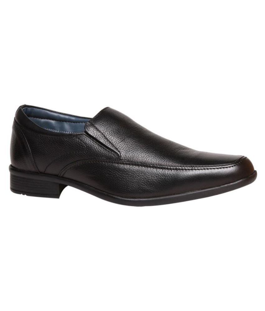 Bata Black Office Genuine Leather Formal Shoes Price in India- Buy Bata ...