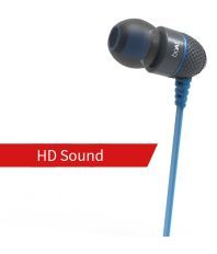 boAt BassHeads 200 In Ear Wired With Mic Earphones Blue