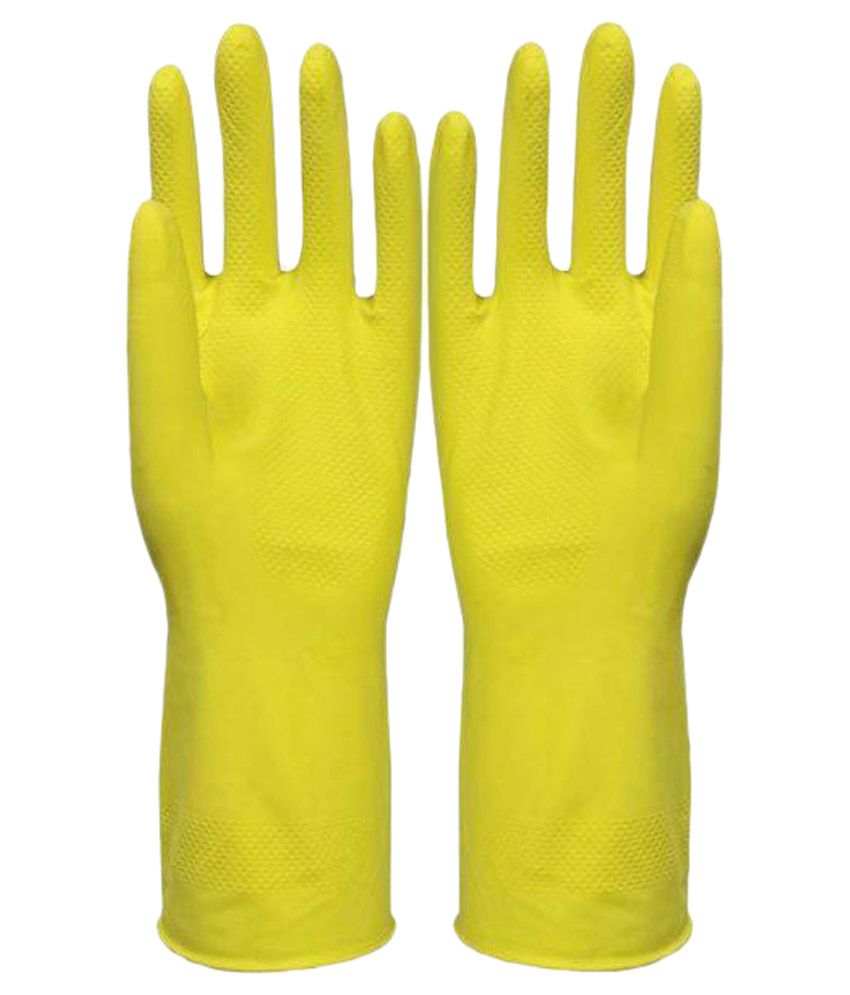 DIY Crafts Rubber Hand Gloves Rubber Medium Cleaning Glove: Buy DIY ...