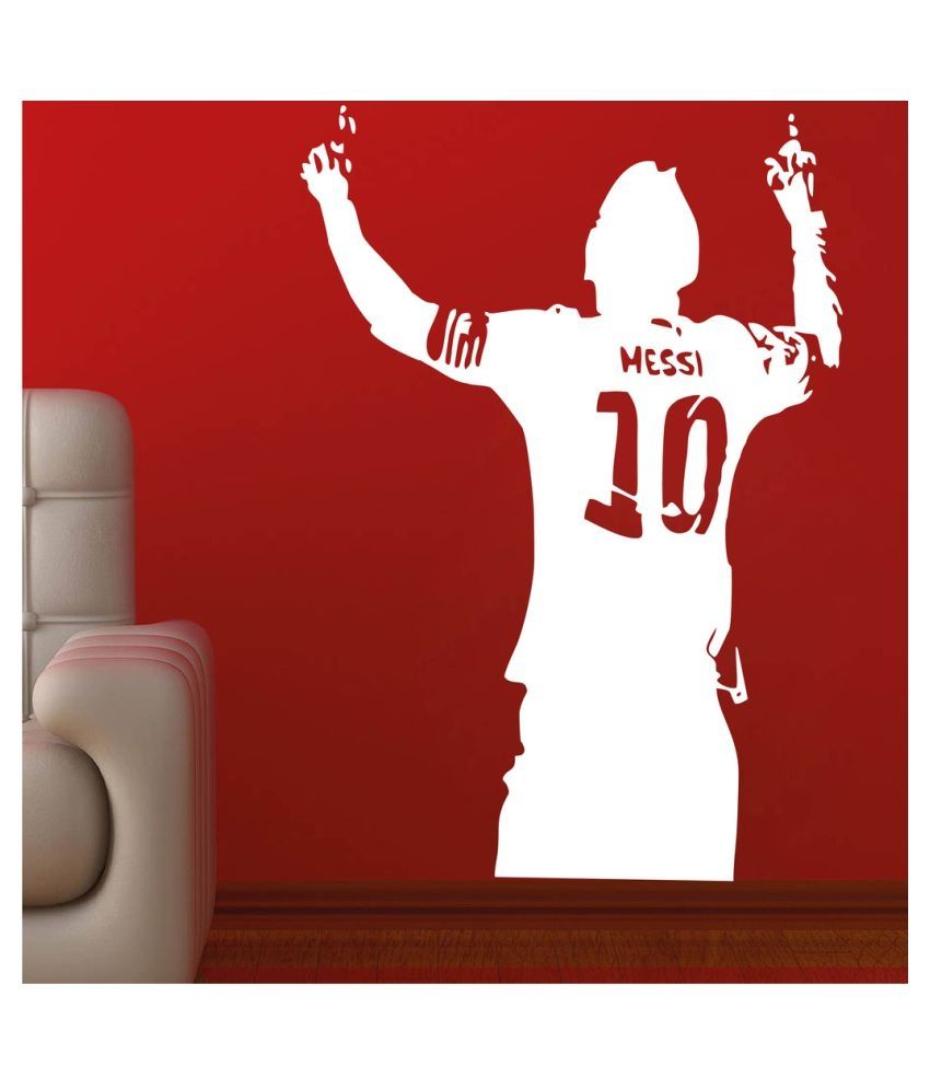     			Decor Villa Messi PVC Wall Stickers