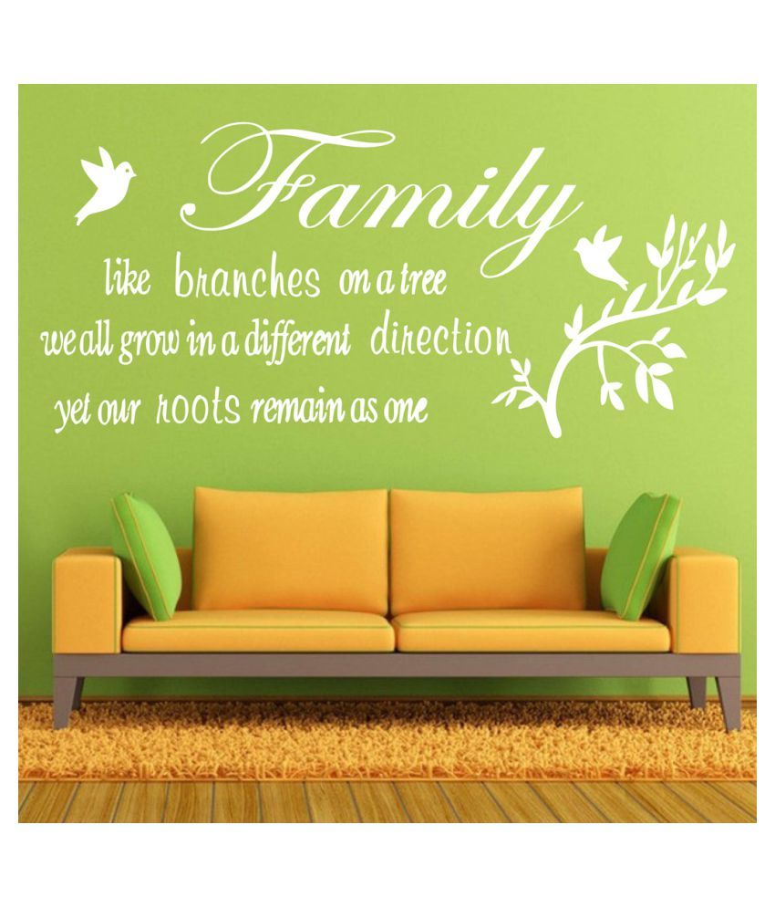     			Decor Villa Family Like PVC Wall Stickers