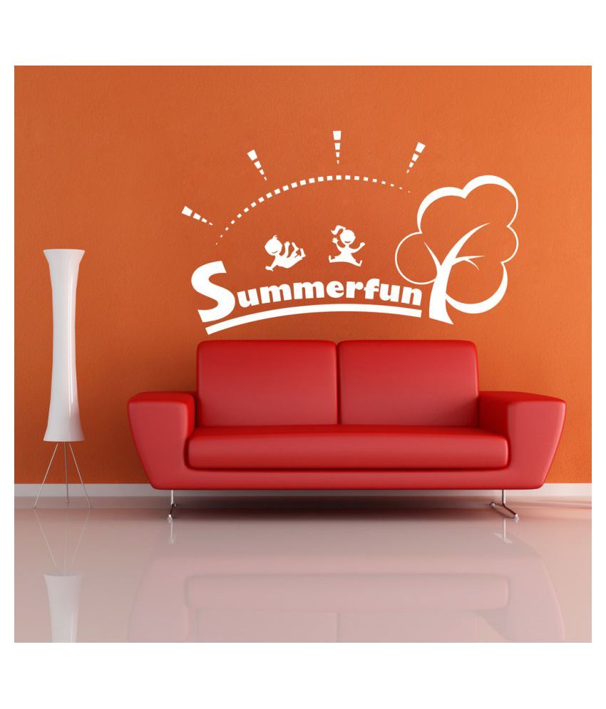     			Decor Villa Summer PVC Wall Stickers