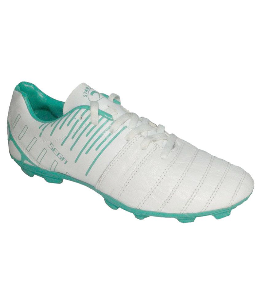White Football Shoes 