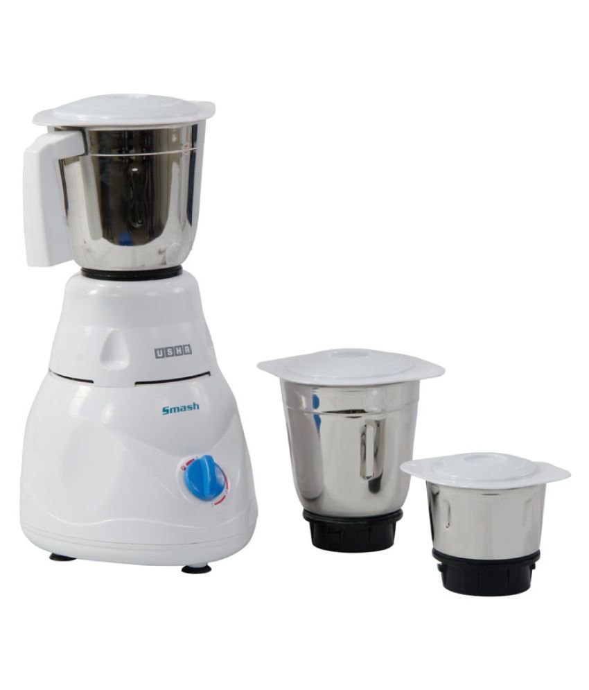 Usha MG 2853 Smash 500 W 3 Jar Mixer Grinder Price in India Buy Usha